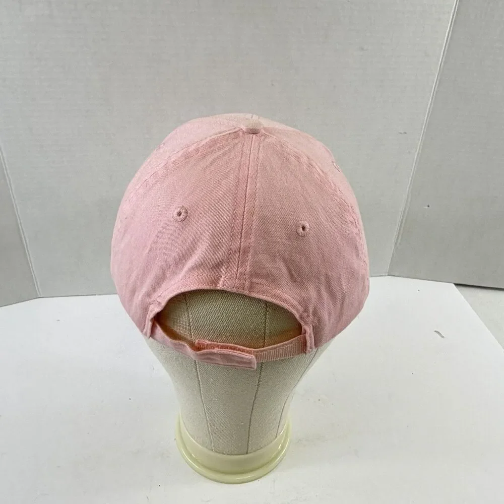 Miller Lite Women's Adjustable Hook & Loop Back Hat  Logo Pink
